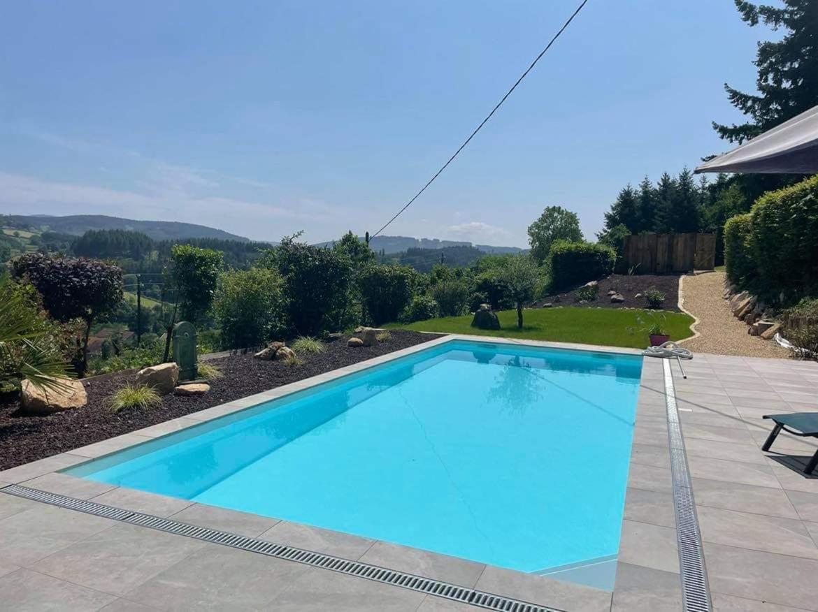 La Mazille , Cossy Vakantiestudio Met Zwembad In Zuid-Bourgogne Anglure-sous-Dun Kültér fotó