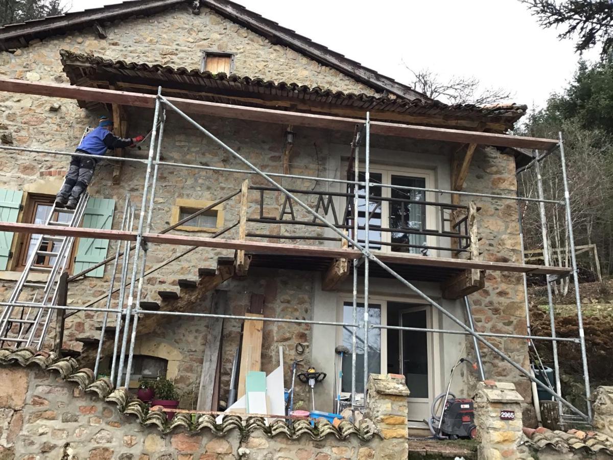 La Mazille , Cossy Vakantiestudio Met Zwembad In Zuid-Bourgogne Anglure-sous-Dun Kültér fotó