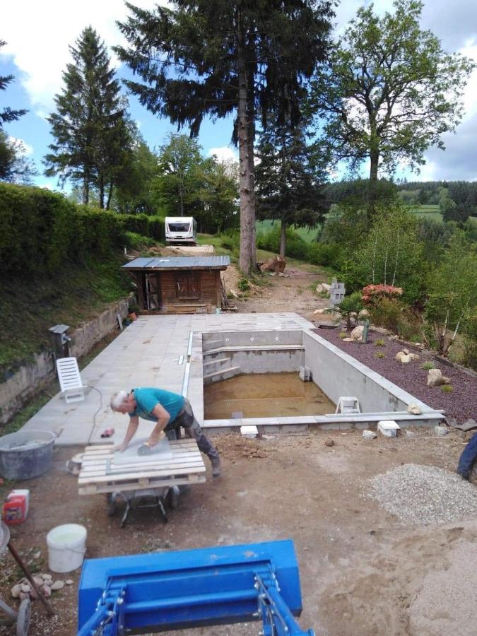 La Mazille , Cossy Vakantiestudio Met Zwembad In Zuid-Bourgogne Anglure-sous-Dun Kültér fotó