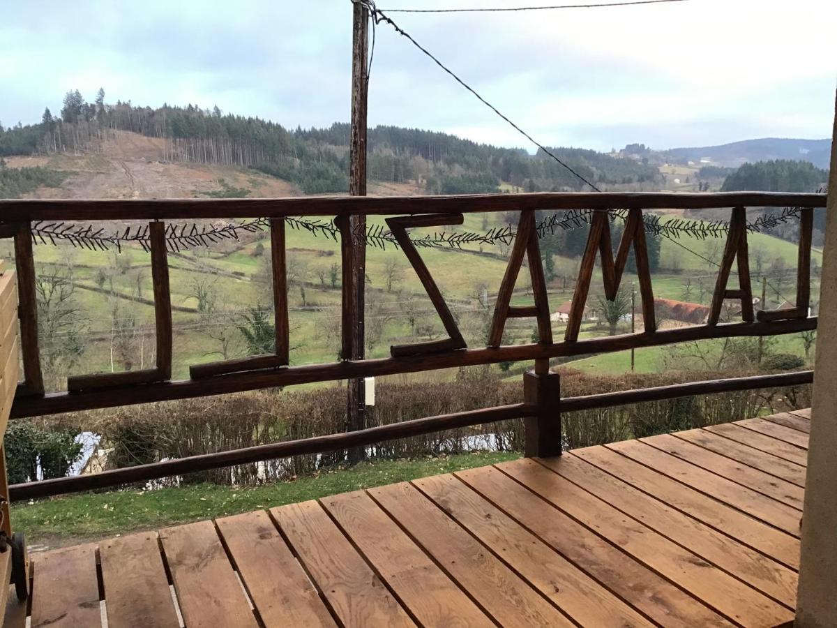 La Mazille , Cossy Vakantiestudio Met Zwembad In Zuid-Bourgogne Anglure-sous-Dun Kültér fotó